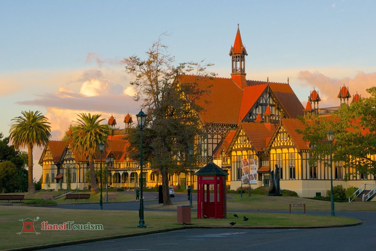Government Gardens (Vườn Chính phủ) - Rotorua - New Zealand