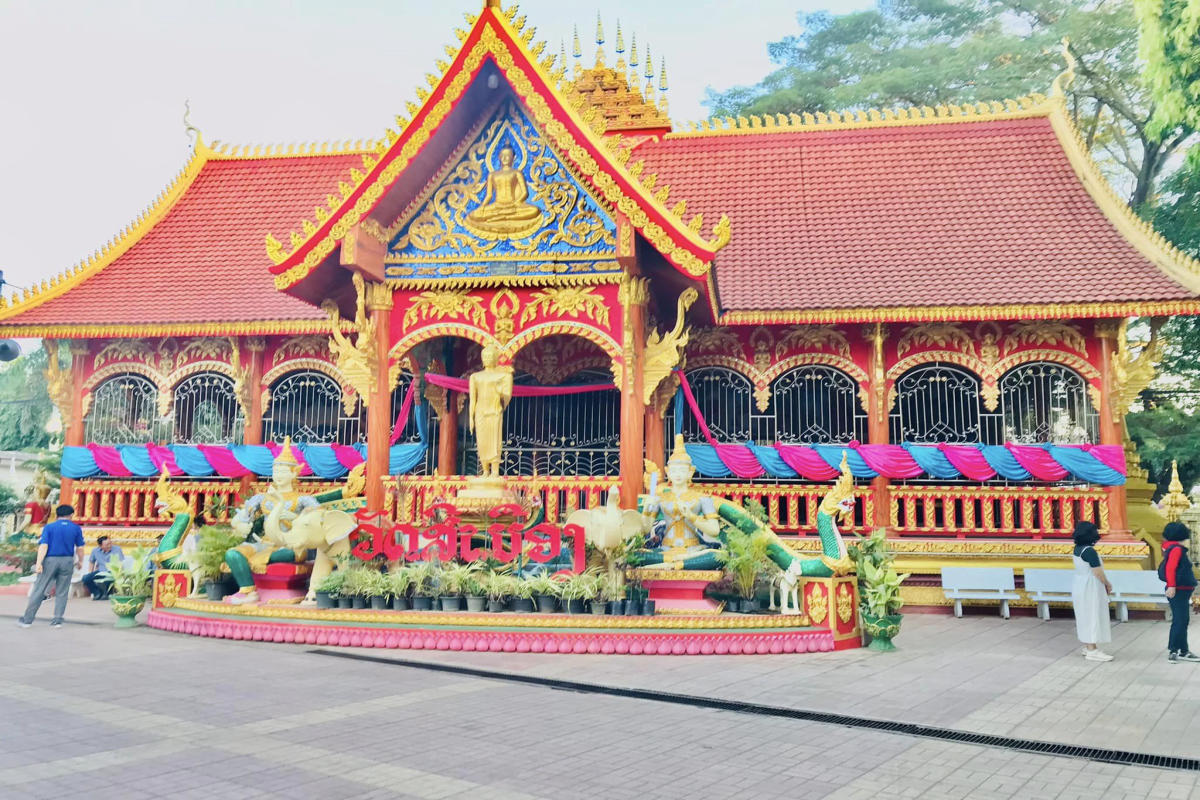 Chùa Mẹ Si Mương (Viêng Chăn) - Lào