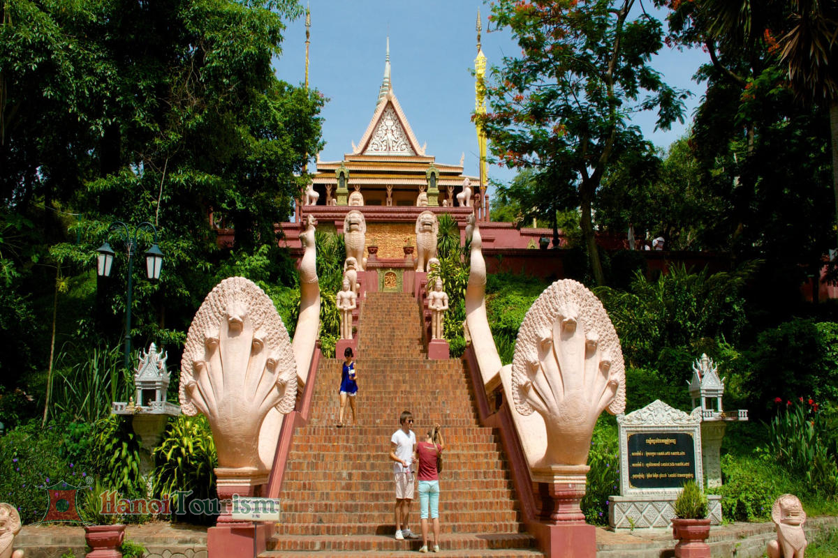 Chùa Wat Phnom - Campuchia