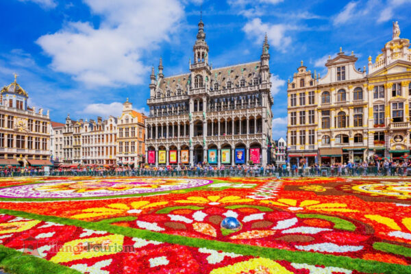 Quảng trường Grote Markt(Grand Place ) - Bruxelles -Bỉ