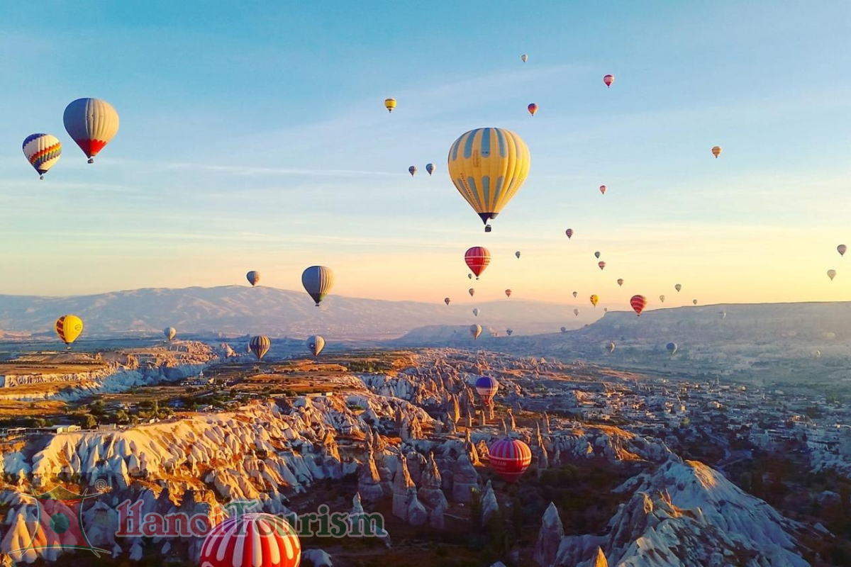 Bay khinh khí cầu ngắm bình minh - Thổ Nhĩ Kỳ