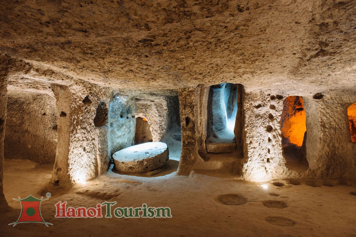 Thành phố ngầm Kaymakli - Thổ Nhĩ Kỳ