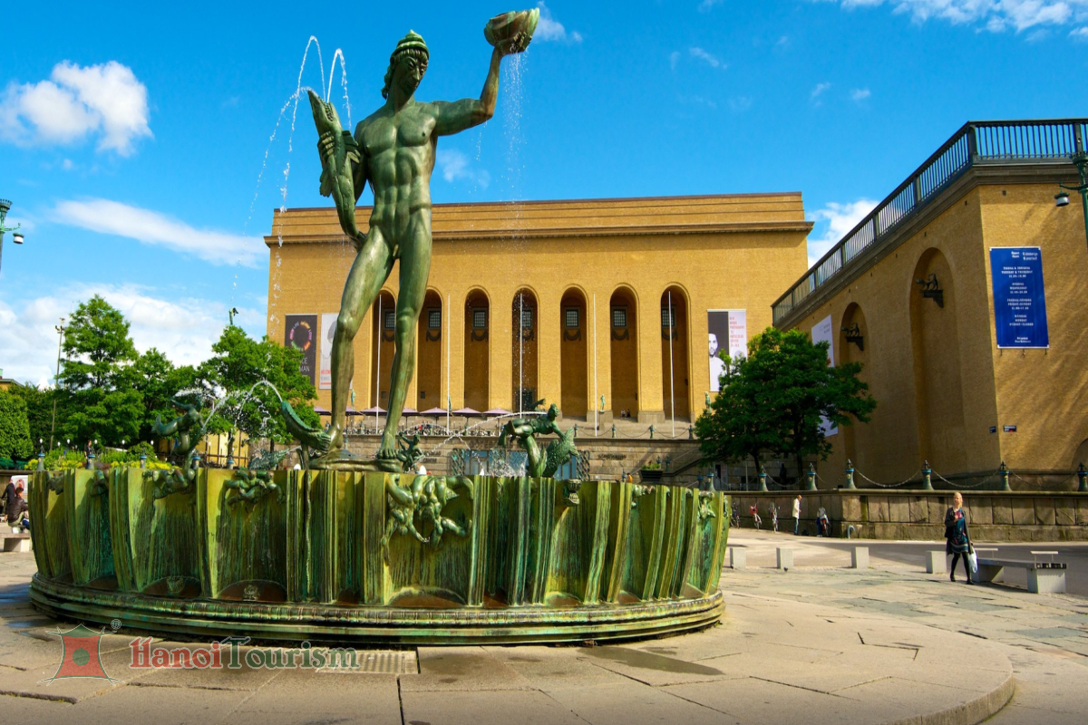 Tượng Hải thần Poseidon – Gothenburg-Thụy Điển