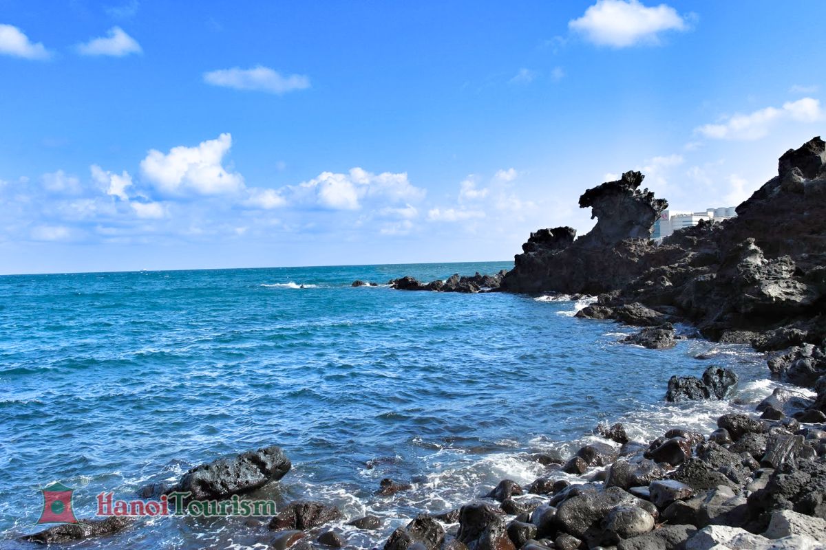 Rặng Đá Đầu Rồng - Đảo Jeju - Hàn Quốc