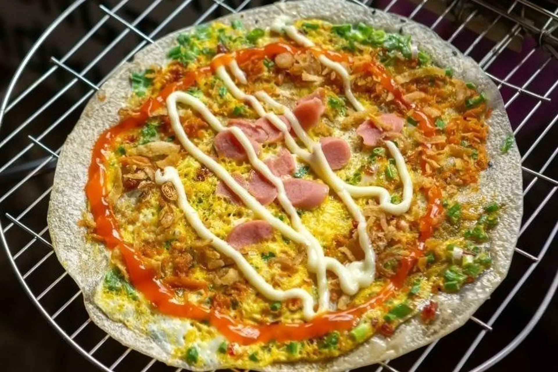 Bánh tráng nướng Đà Lạt
