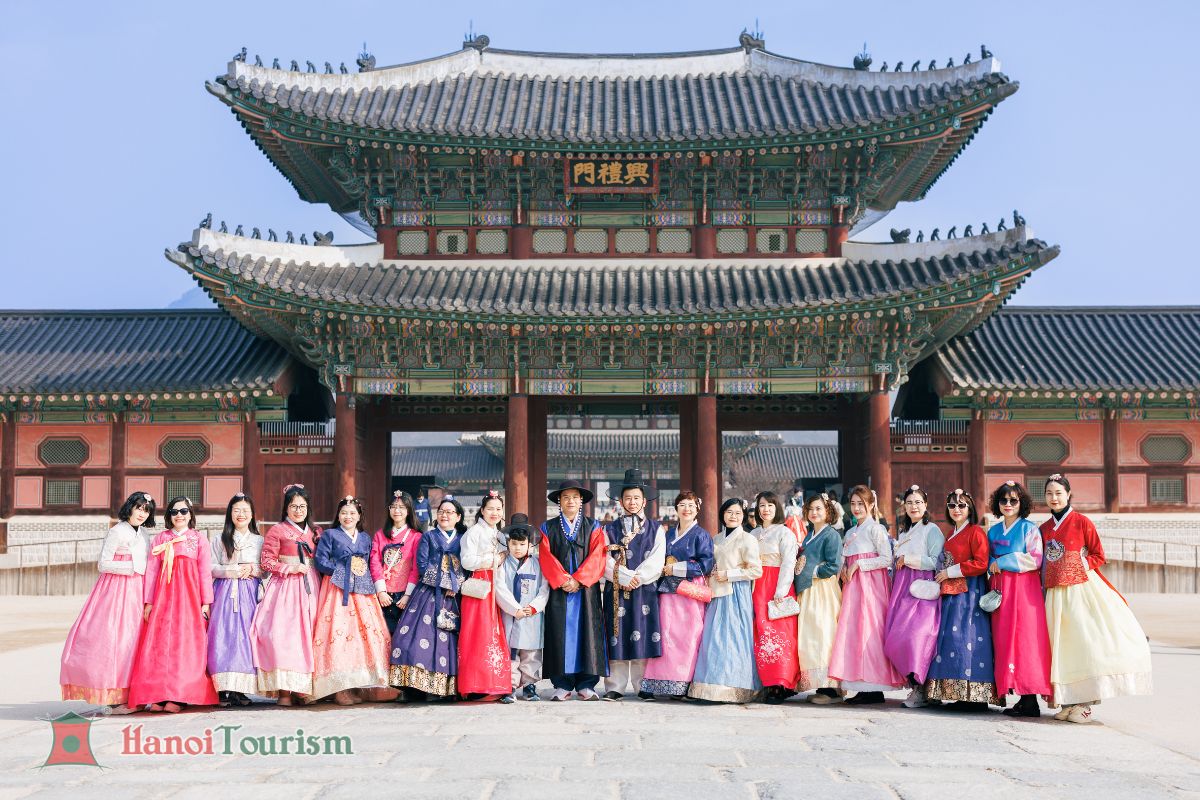 Trải nghiệm mặc Hanbok Hàn Quốc