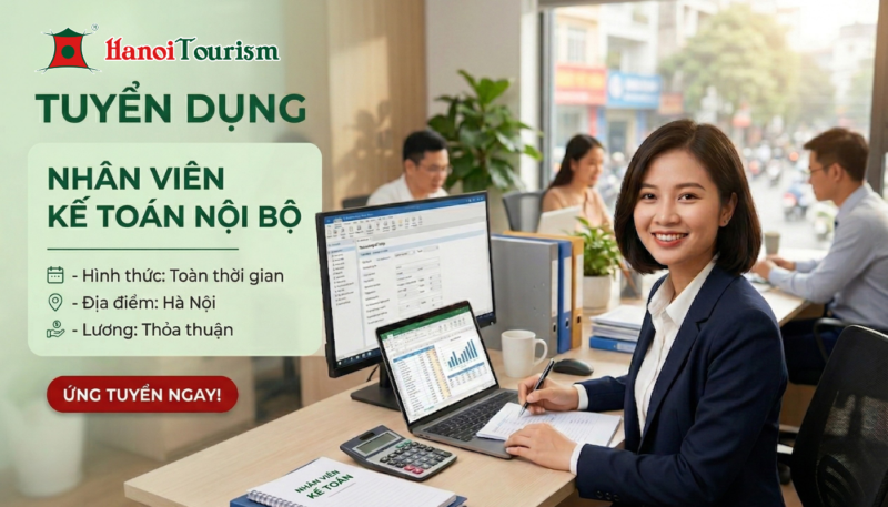 Tuyển dụng - Nhân viên kế toán nội bộ